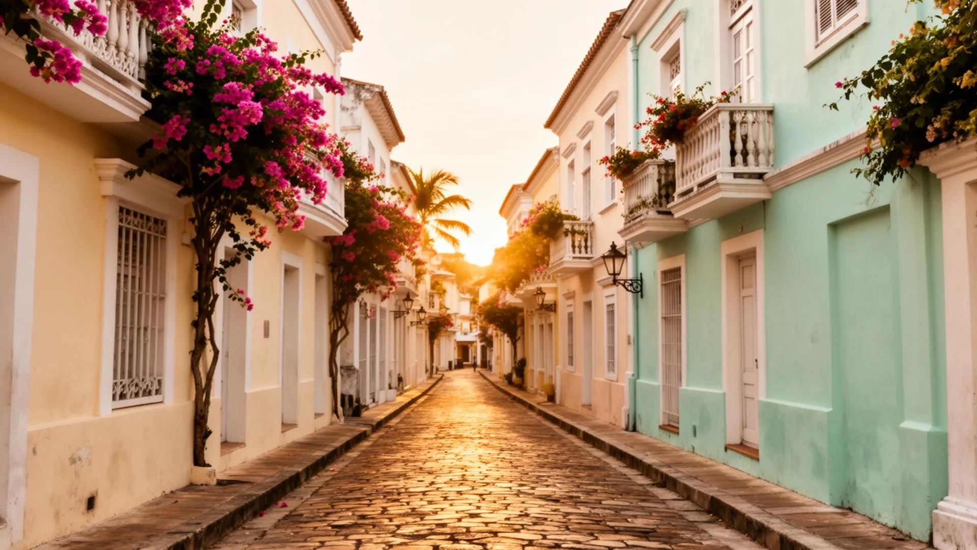 Cartagena old city street